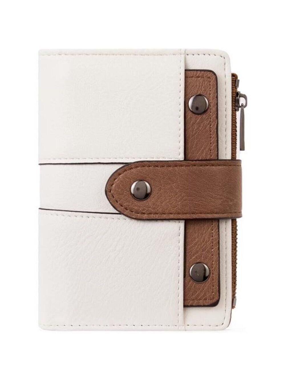 Small Womens Wallet Leather Bifold Slim Card Holder Organizer ID Window Purse